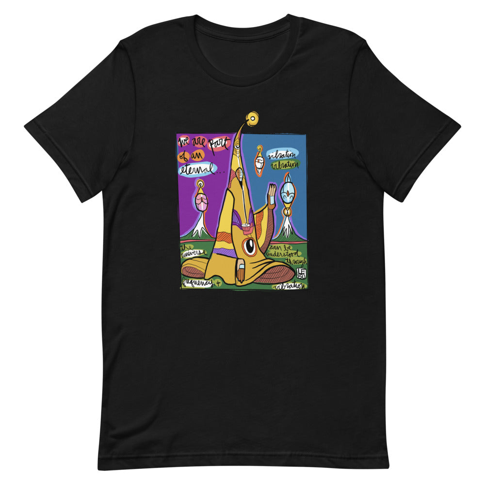 We are Part of an Eternal Vibration - Lebo Short-Sleeve Unisex T-Shirt